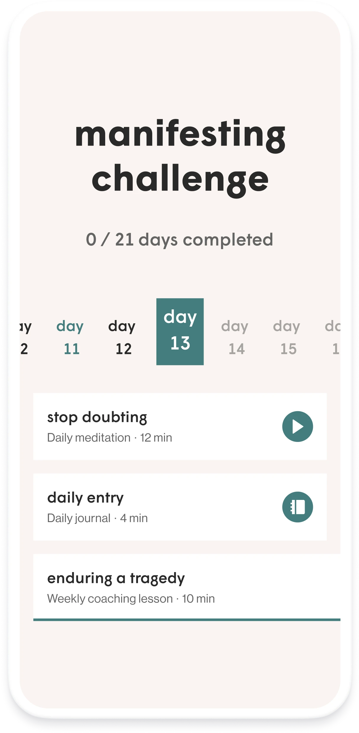 Gabby coaching app challenge image